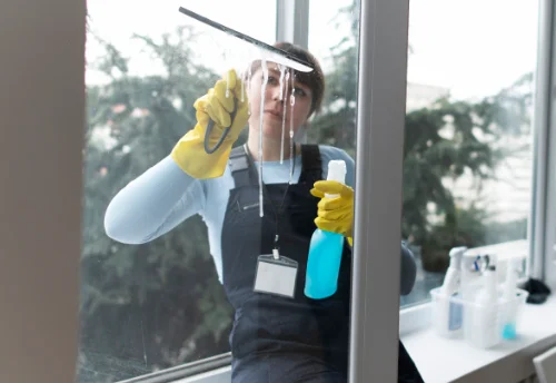 Nettoyage de vitres intérieures et extérieures à Brumath
